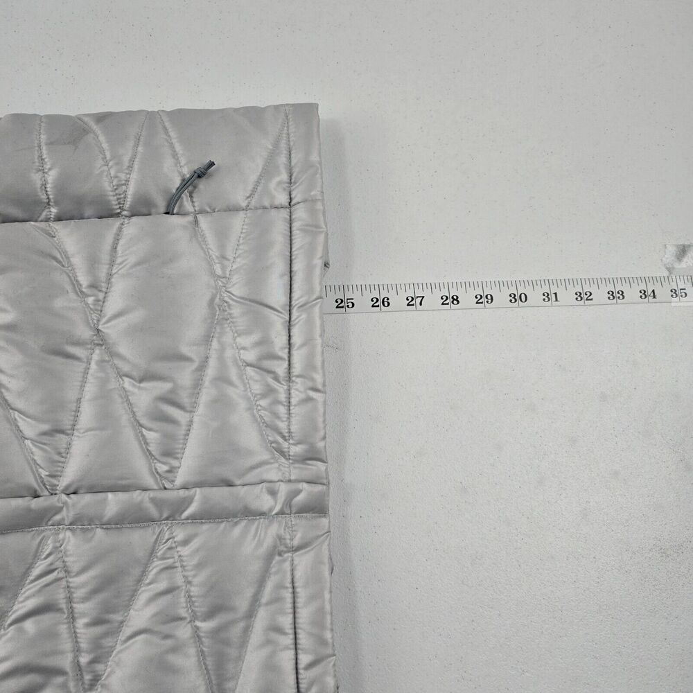 The North Face Women's 550 Down Puffer Vest Gray Medium M Goose‎ 4426 - Picture 7 of 10